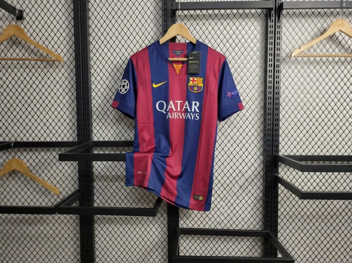 2014-15 Messi Barcelona Home Kit 2