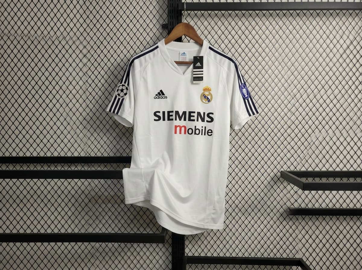 2004-05 Zidane Real Madrid Home Kit 2