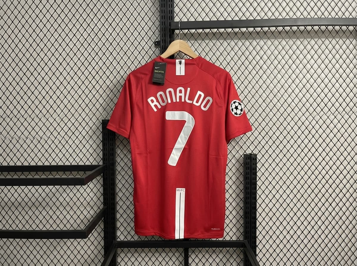 2007-08 Cristiano Ronaldo Manchester United Home Kit