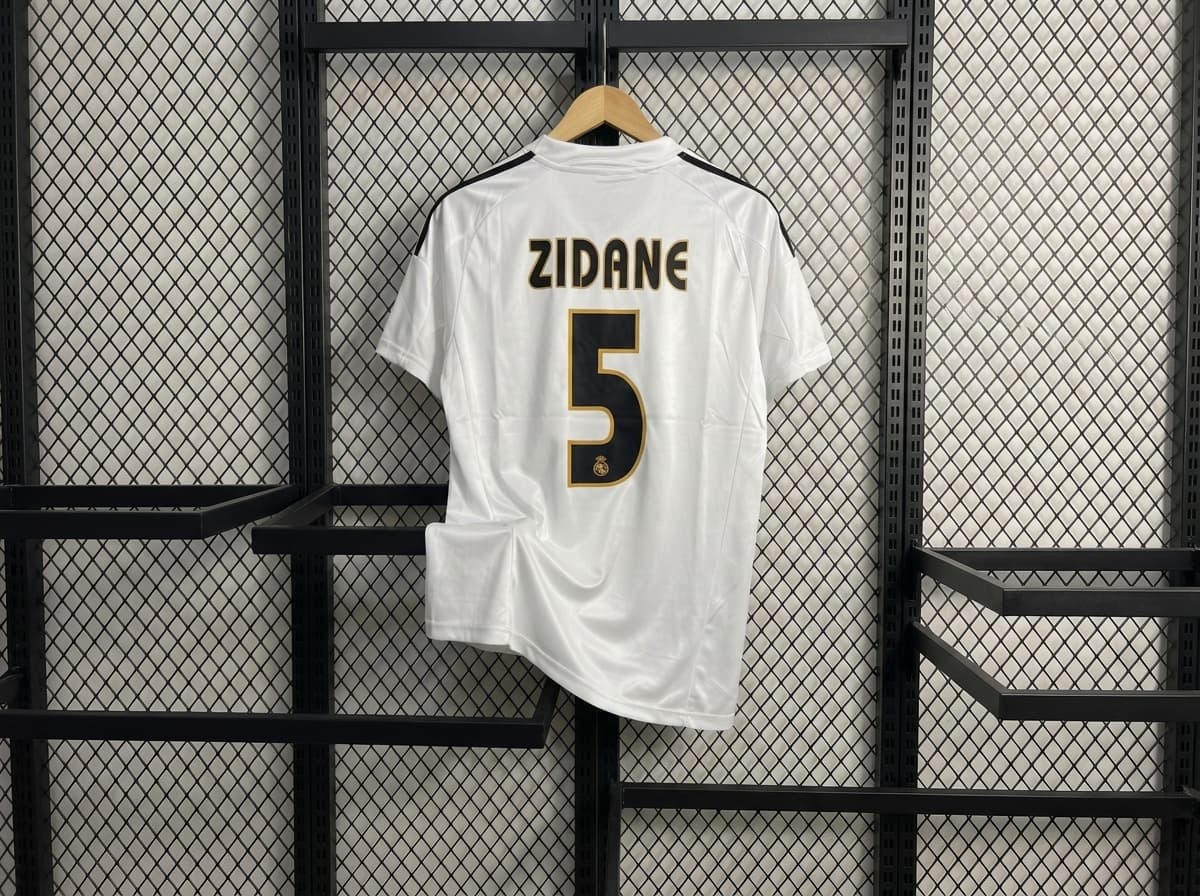 2004-05 Zidane Real Madrid Home Kit