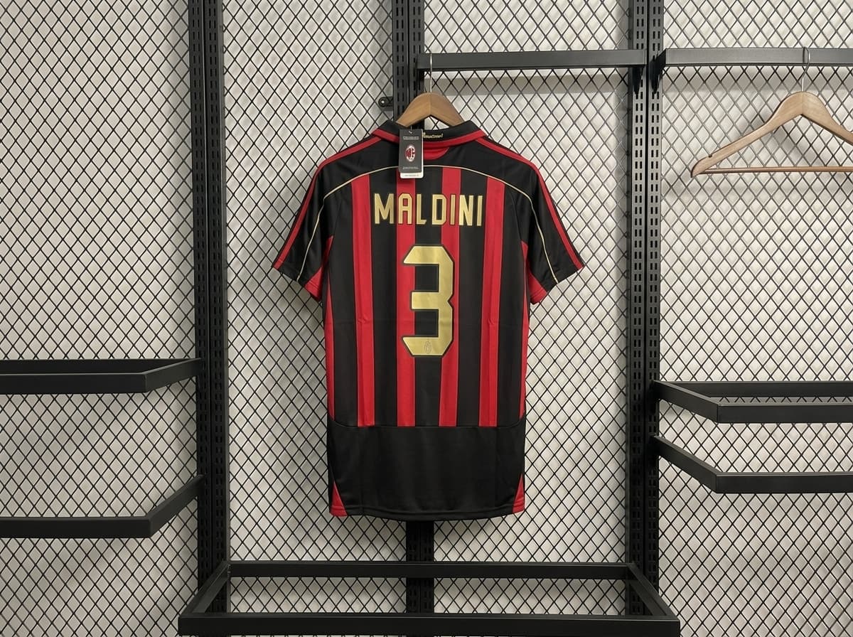 2006-07 Maldini AC Milan Home Kit