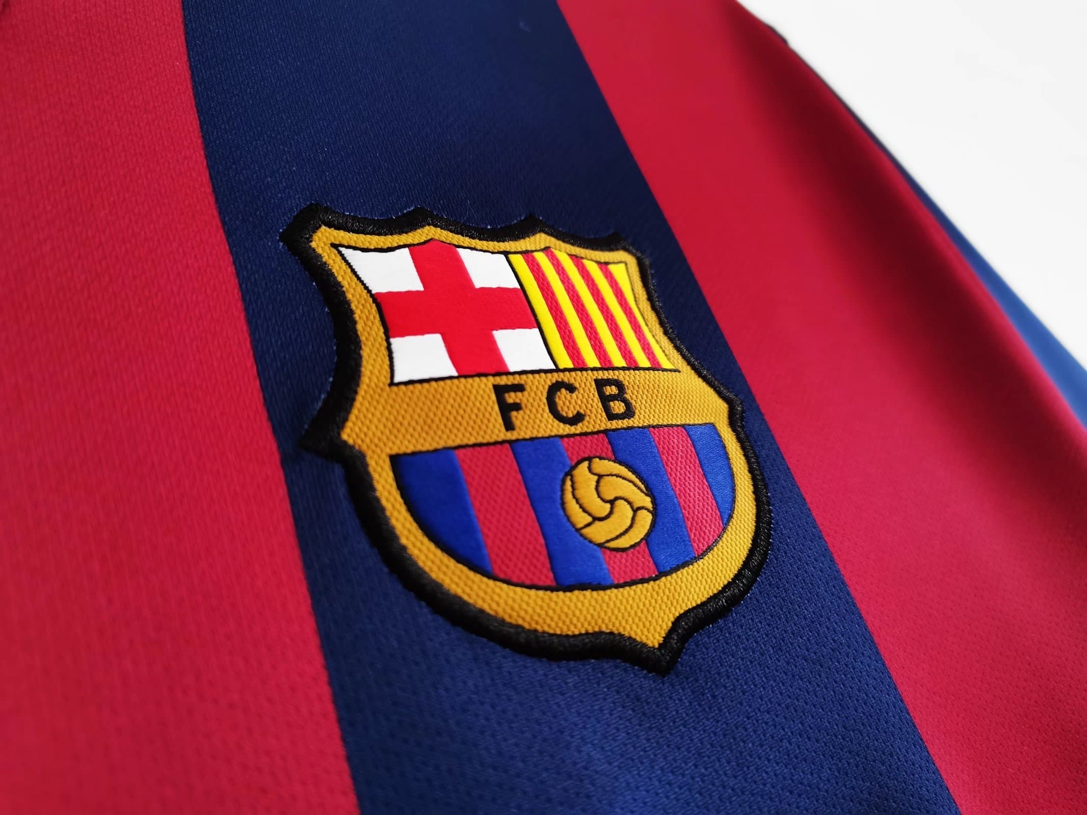 2014-15 Messi Barcelona Home Kit 5