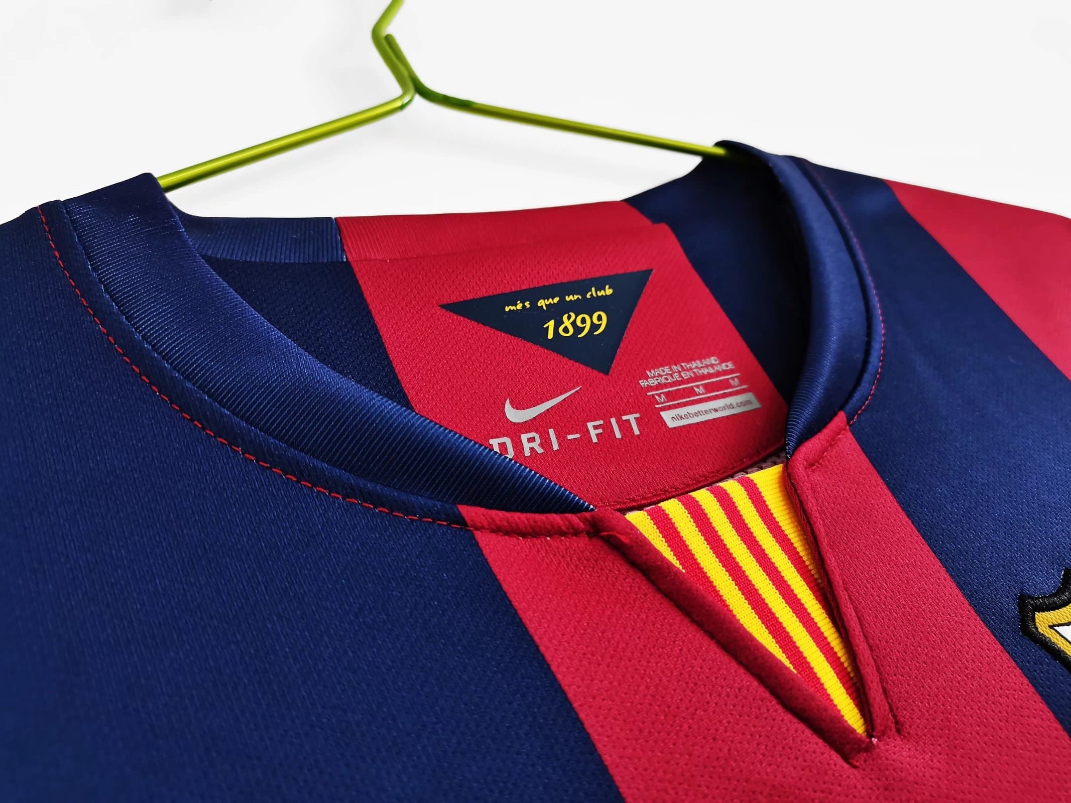 2014-15 Messi Barcelona Home Kit 12
