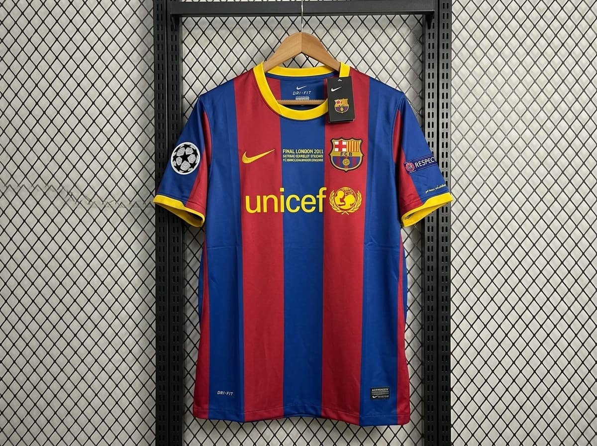 2010-11 Messi Barcelona Home Kit 2