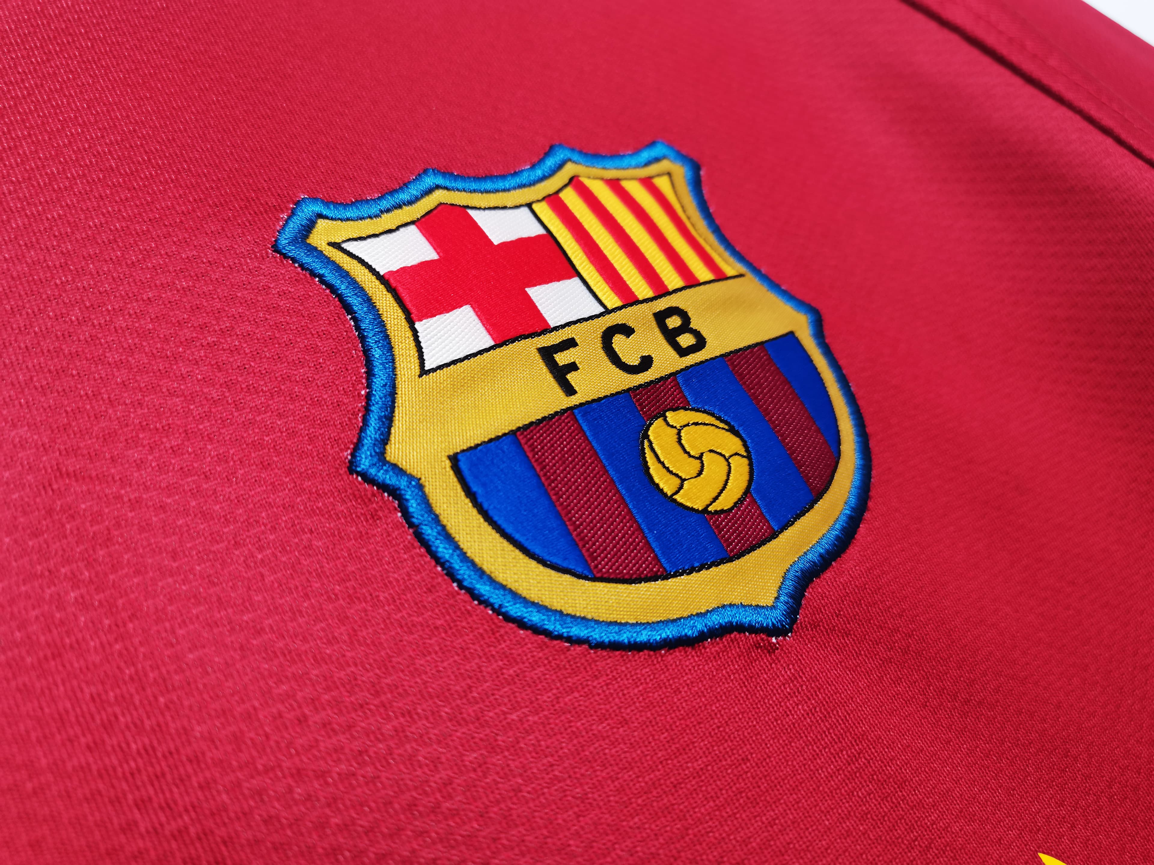 2008-09 Messi Barcelona Home Kit 4