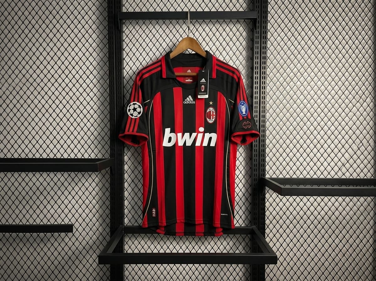 2006-07 Maldini AC Milan Home Kit 2